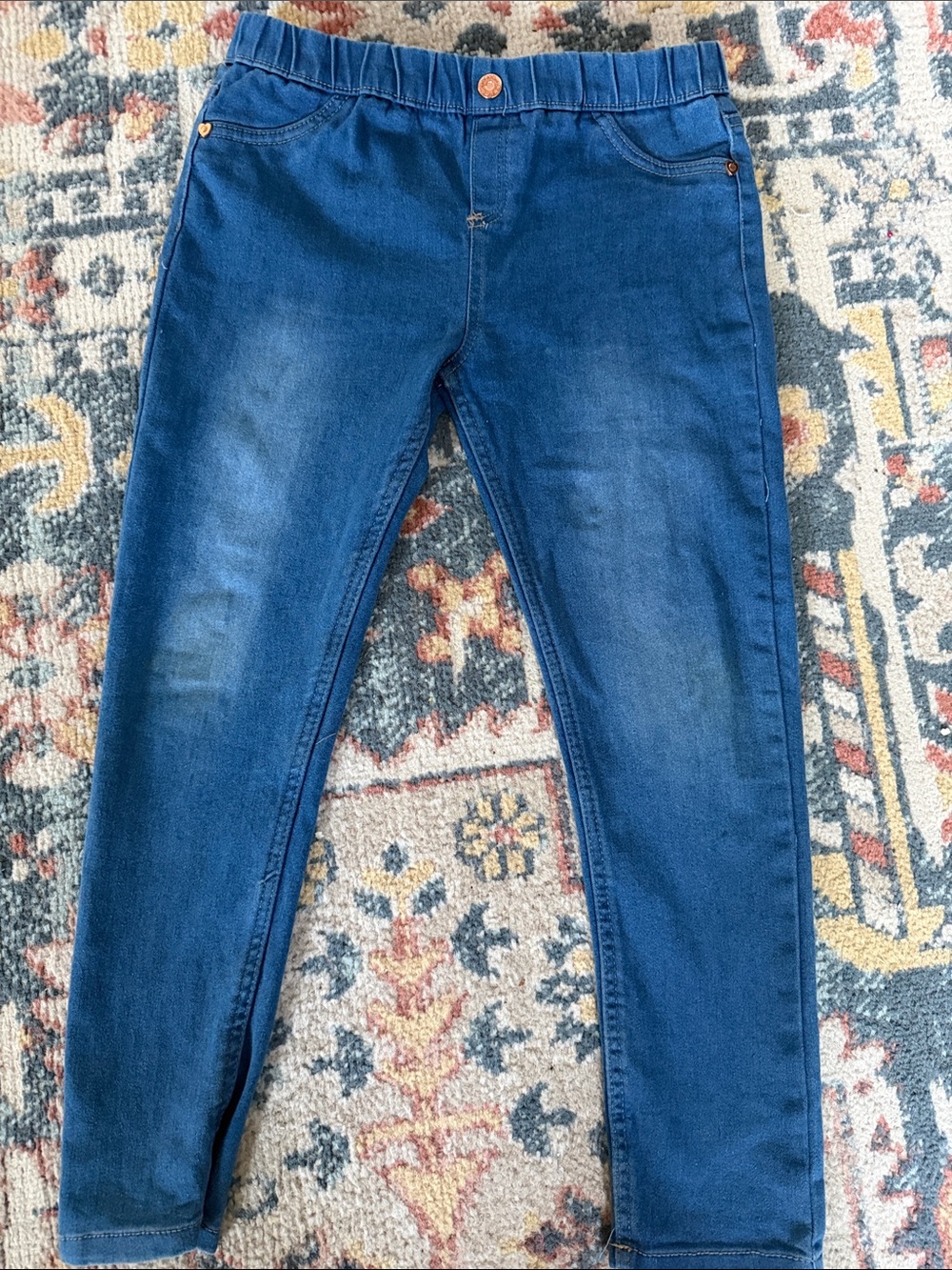 Never worn kids Vince Camuto girls children Dark Blue Stretch Denim Jeggings